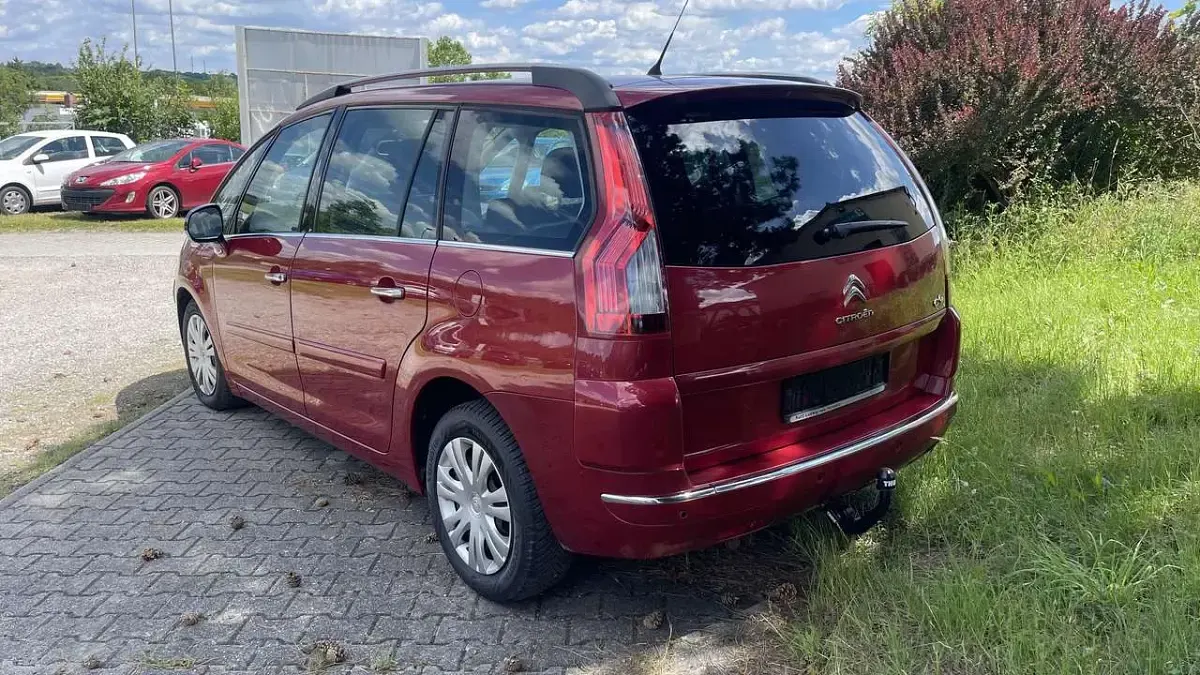 Gebraucht Citroën Grand C4 Picasso SELECTION 156 PS (114 kW) 2008 Luziferrot/metalliclack Van / Kleinbus