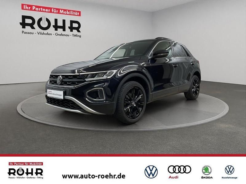Schwarz Gebraucht 2022 VW T-Roc Life SUV | 25.430 € (Fairer Preis) - Bild 1/4