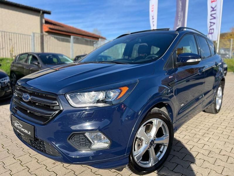 Blau Gebraucht 2017 Ford Kuga ST-Line SUV | 16.999 € (Fairer Preis) - Bild 1/4