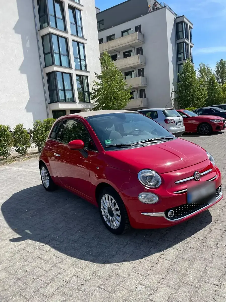 Gebraucht Fiat 500C 69 PS (50 kW) 2016 Rot Cabrio