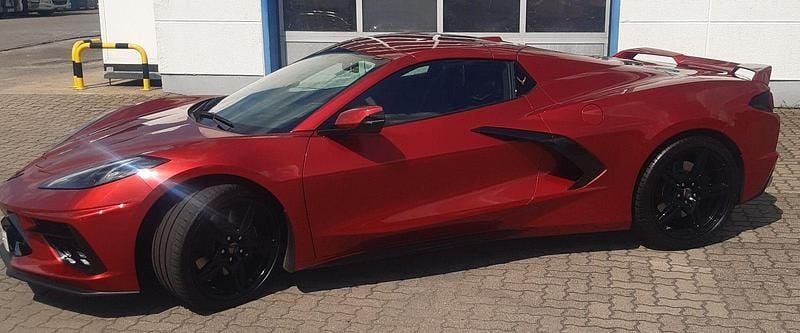Second-hand Corvette C8 481 CP (353 kW) 2024 Roșu Cabrio