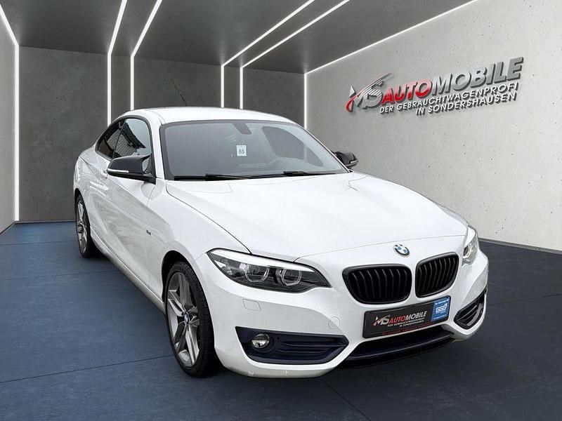 Gebraucht BMW 218 Sport Line 150 PS (110 kW) 2017 Weiß Coupé