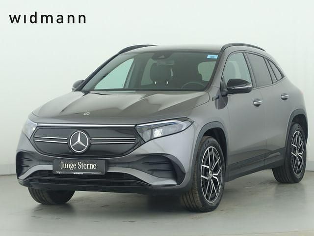 Metalliclack mountaingrau Gebraucht 2021 Mercedes EQA250 AMG line SUV | 26.850 € (Fairer Preis) - Bild 1/4