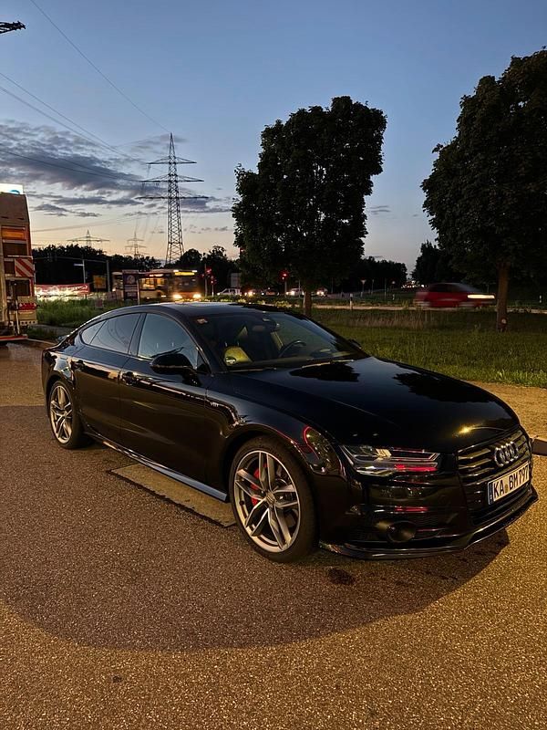 Schwarz Gebraucht 2016 Audi A7 S-Line Kleinwagen | 24.000 € (Fairer Preis) - Bild 1/4