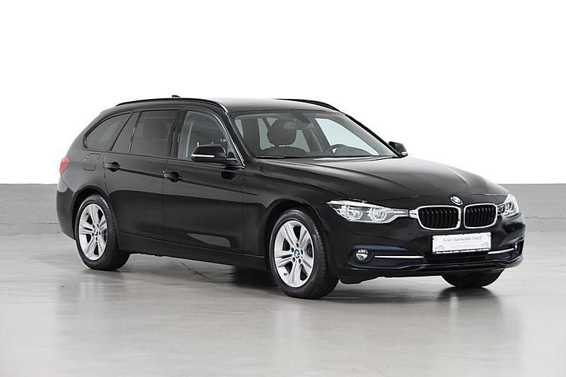 Schwarz Gebraucht 2019 BMW 318 Sport Line Kombi | 18.490 € (Guter Preis) - Bild 1/4