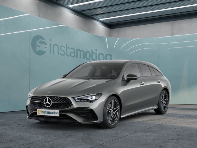 Grau Gebraucht 2024 Mercedes CLA250e Limousine | 39.040 € (Fairer Preis) - Bild 1/2
