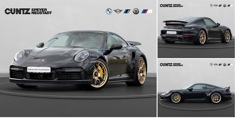 Tiefschwarz Gebraucht 2023 Porsche 911 Turbo S Coupé | 218.880 € (Fairer Preis) - Bild 1/4