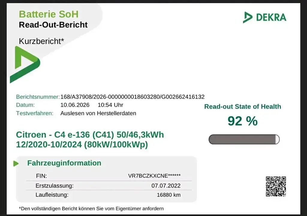 Gebraucht Citroën e-C4 100 kW (136 PS) 2022 SUV