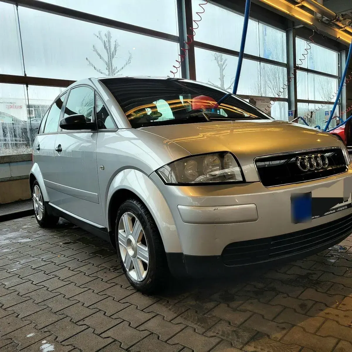 Gebraucht Audi A2 75 PS (55 kW) 2001 Silber Kleinwagen