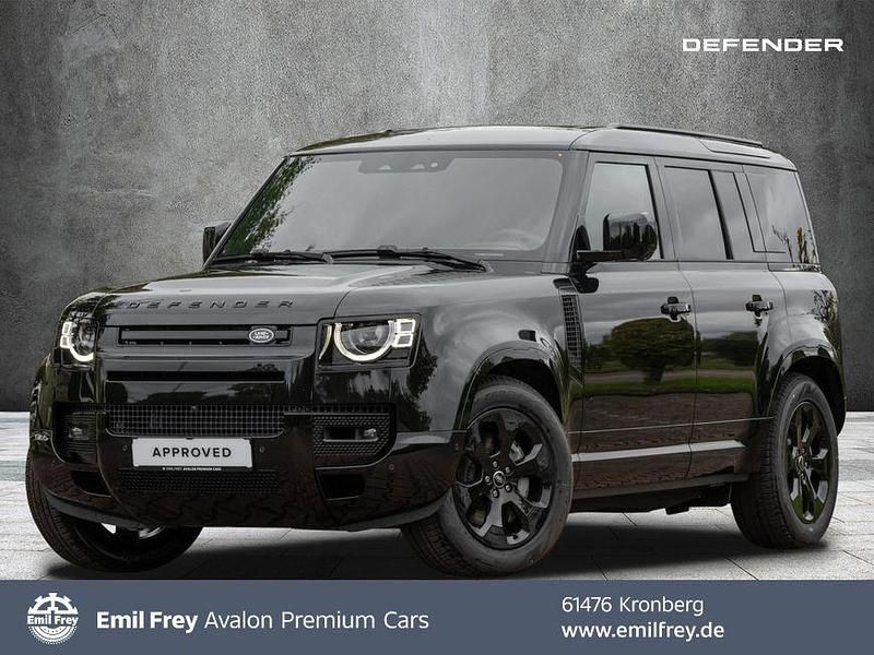 Santorini black metallic Neu 2025 Land Rover Defender SE Dynamic SUV | 102.907 € (Guter Preis) - Bild 1/4