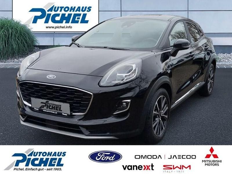 Gebraucht Ford Puma Titanium 125 PS (91 kW) 2021 Schwarz(metallic) SUV