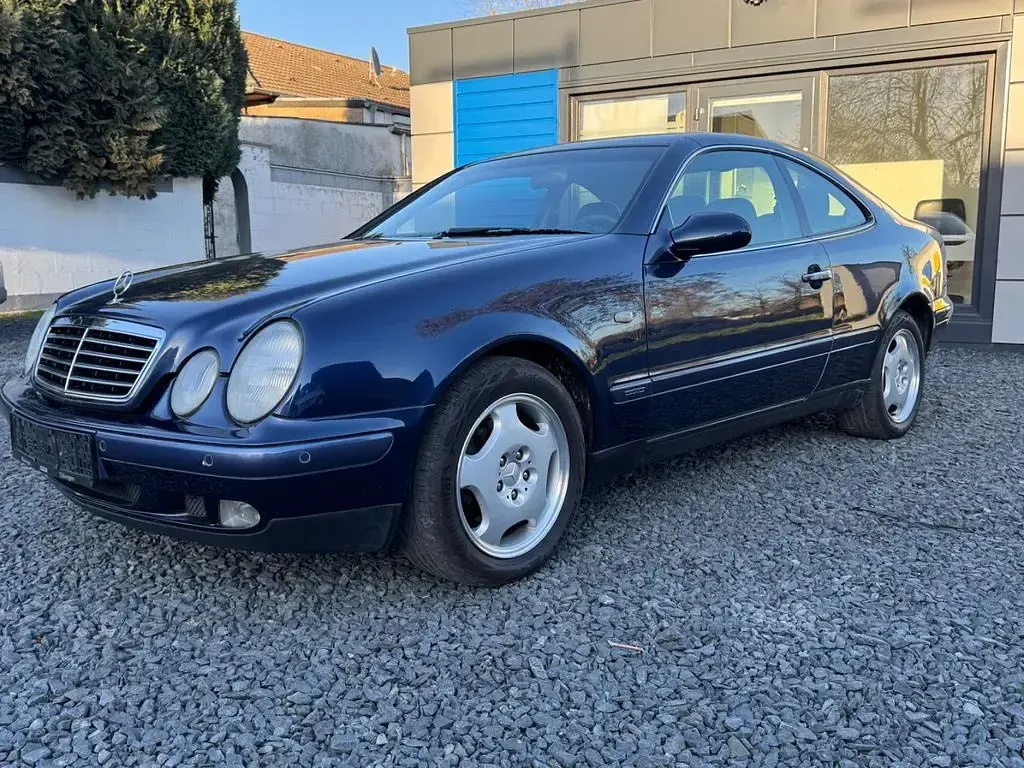 Gebraucht Mercedes CLK200 Elegance 136 PS (100 kW) 1998 Blau Coupé