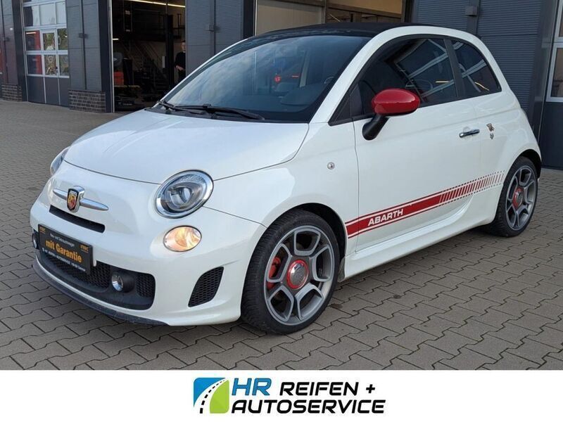 Weiß Gebraucht 2016 Abarth 595C Custom Cabrio | 13.480 € (Etwas zu teuer) - Bild 1/4