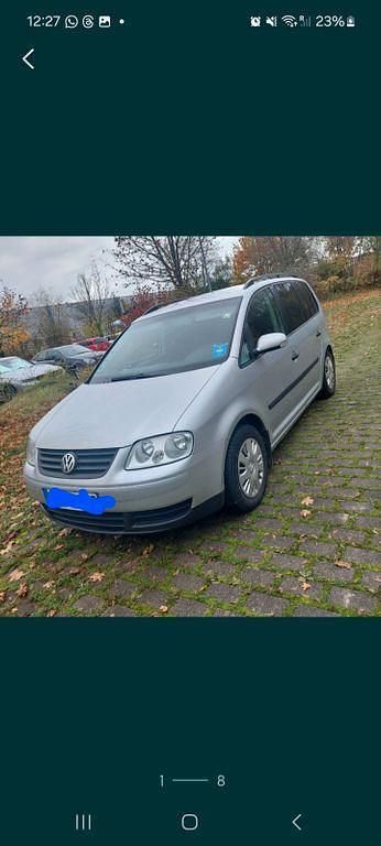 Silber Gebraucht 2004 VW Touran Basis Van / Kleinbus | 1.200 € (Fairer Preis) - Bild 1/3