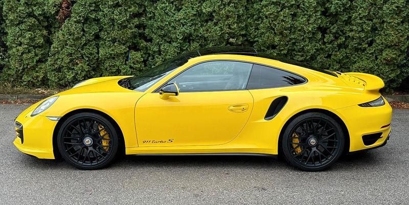 Gebraucht Porsche 911 Turbo S 560 PS (411 kW) 2014 Gelb