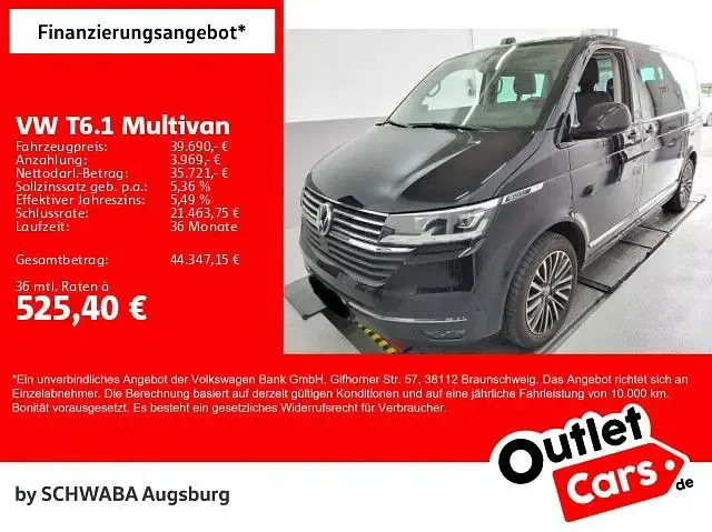 Gebraucht VW T6.1 Highline 199 PS (146 kW) 2020 Deep black perleffekt Van