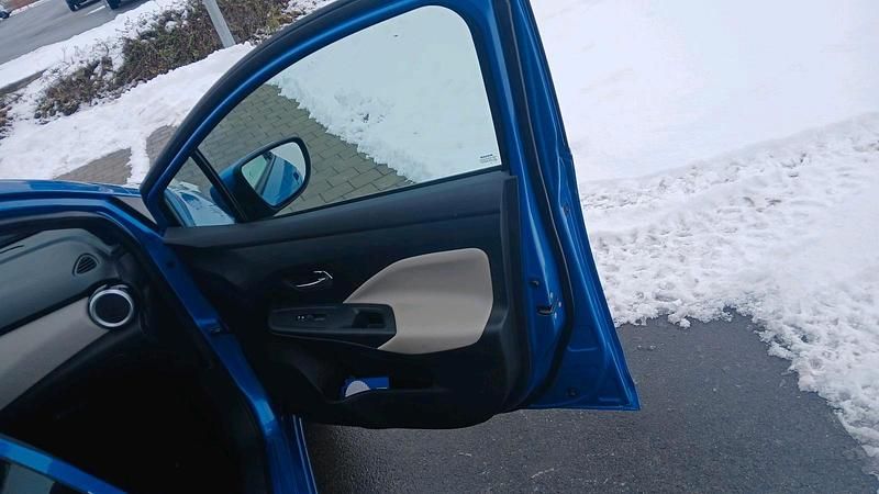 Gebraucht Nissan Micra 90 PS (66 kW) 2017 Blau Kleinwagen