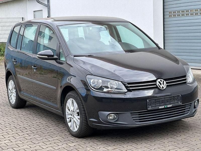 Schwarz Gebraucht 2014 VW Touran Van / Kleinbus | 6.990 € (Superpreis) - Bild 1/4
