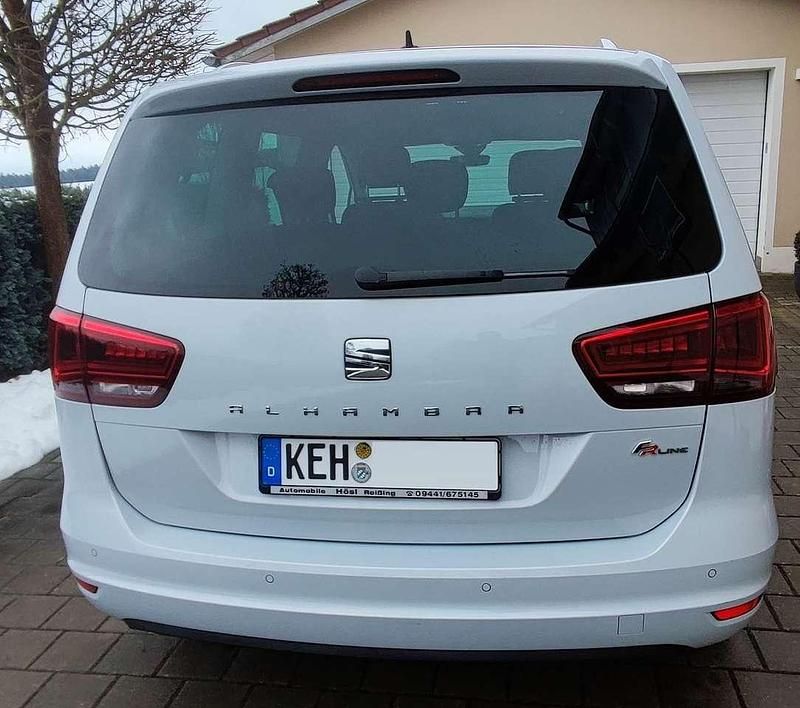 Gebraucht Seat Alhambra 150 PS (110 kW) 2020 Weiß Van / Kleinbus