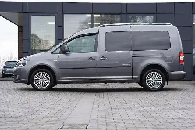 Gebraucht VW Caddy Maxi Comfortline 102 PS (75 kW) 2015 Natural grey Van / Kleinbus