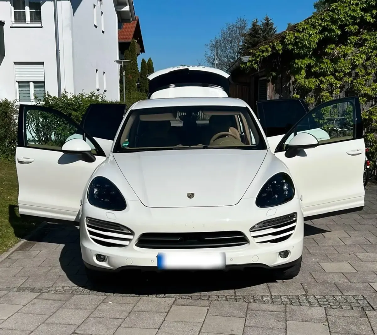 Gebraucht Porsche Cayenne 245 PS (180 kW) 2011 Weiß SUV
