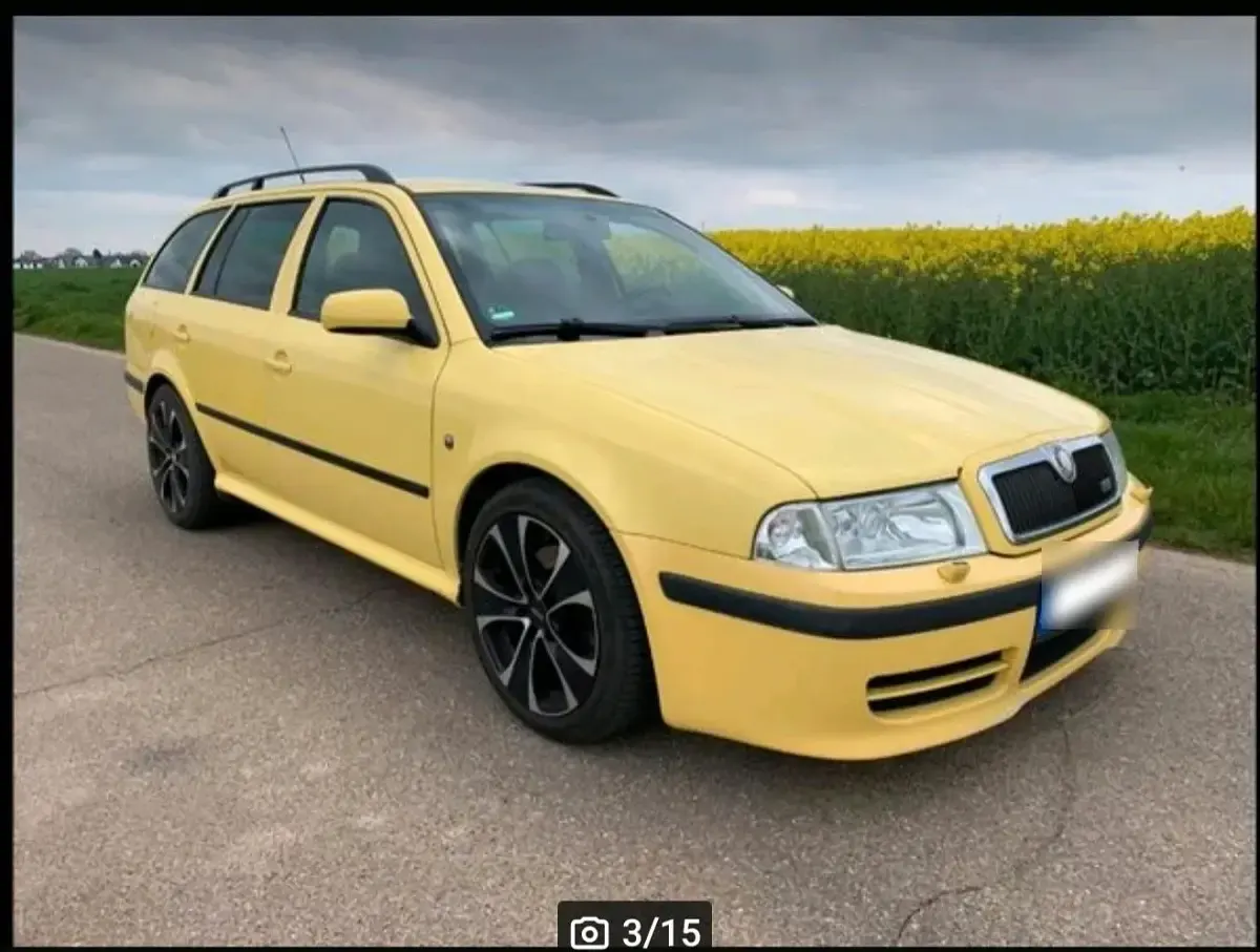 Gebraucht Skoda Octavia vRS 179 PS (131 kW) 2004 Gelb Kombi
