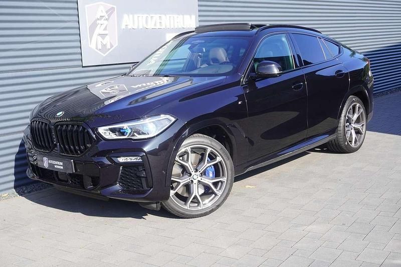 Black sapphire metallic Gebraucht 2020 BMW X6 M SUV | 67.990 € (Fairer Preis) - Bild 1/4