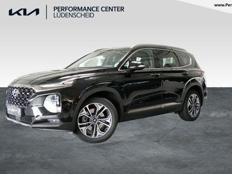 Schwarz Gebraucht 2019 Hyundai Santa Fe Premium SUV | 17.440 € (Superpreis) - Bild 1/4