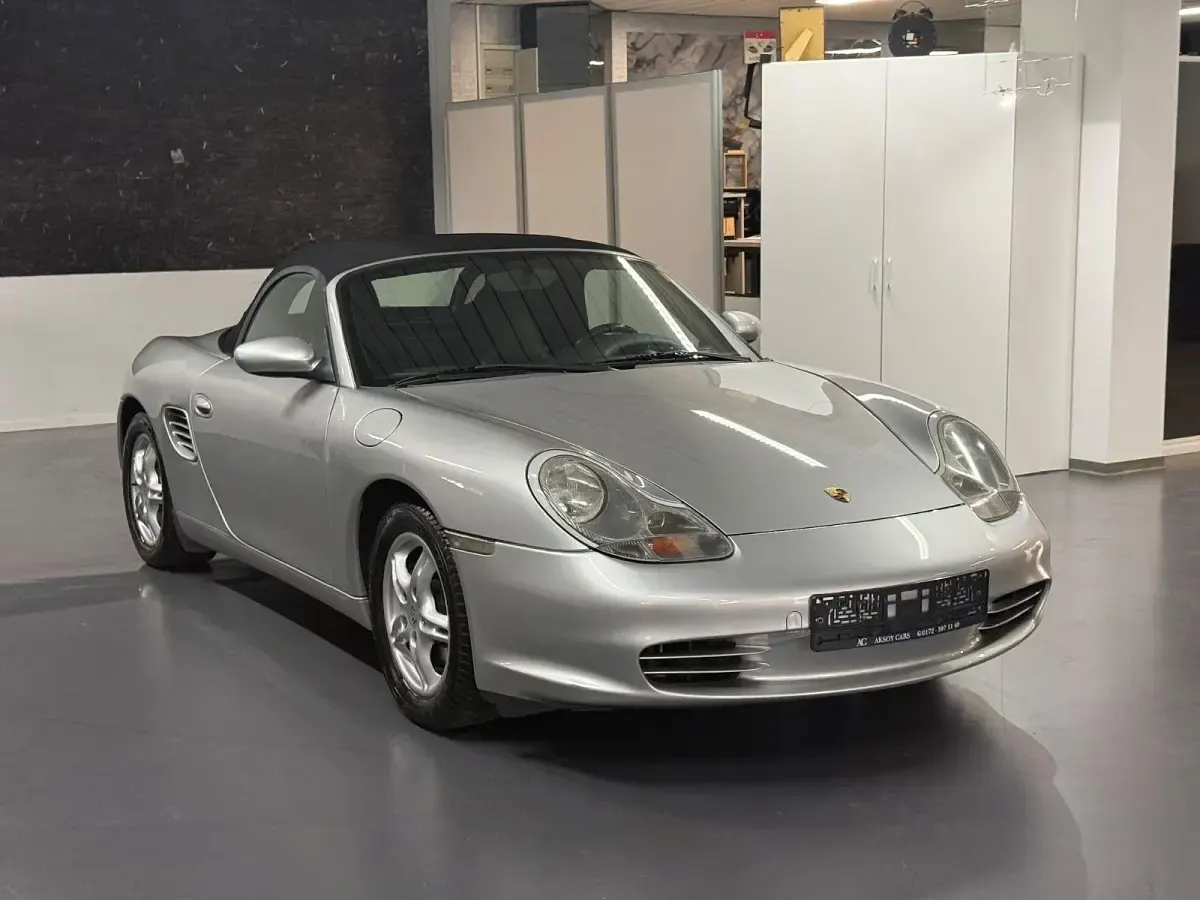 Gebraucht Porsche Boxster 228 PS (167 kW) 2003 Silber Cabrio