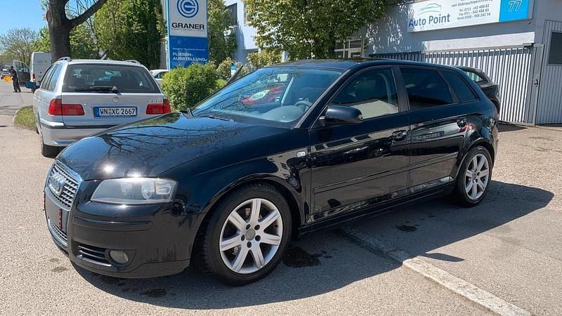 Gebraucht Audi A3 Attraction 150 PS (110 kW) 2006 Schwarz Kleinwagen