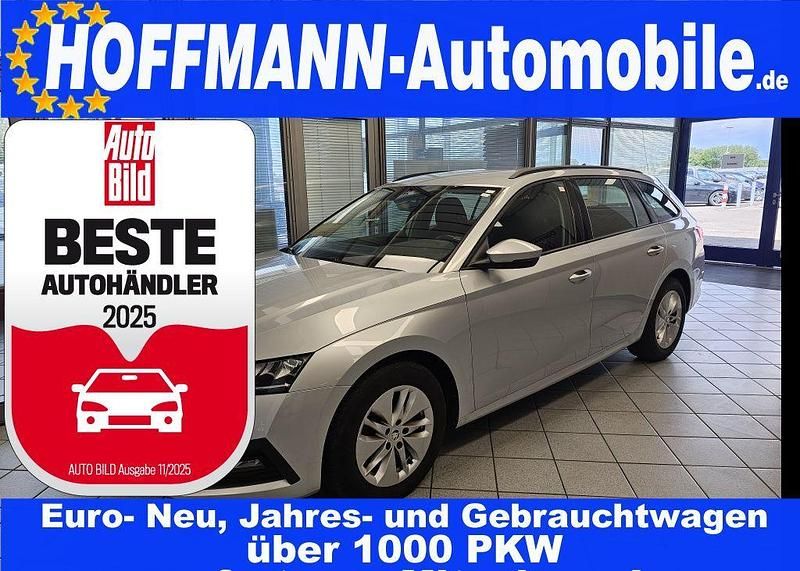 Brilliantsilbermet. (metallic) Gebraucht 2021 Skoda Octavia Ambition Kombi | 17.750 € (Fairer Preis) - Bild 1/4