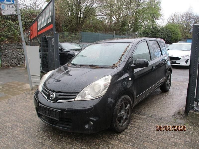 Gebraucht Nissan Note I-Way 88 PS (64 kW) 2009 Schwarz Kleinwagen