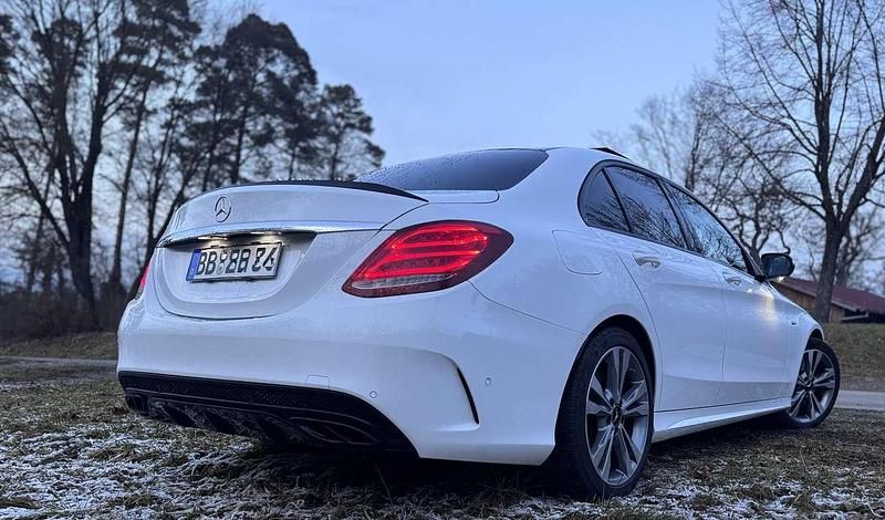 Gebraucht Mercedes C43 AMG AMG 367 PS (269 kW) 2018 Weiß Limousine