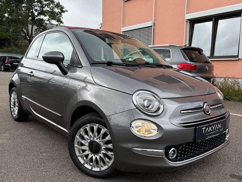Grau Gebraucht 2020 Fiat 500C Lounge Cabrio | 14.990 € (Fairer Preis) - Bild 1/4