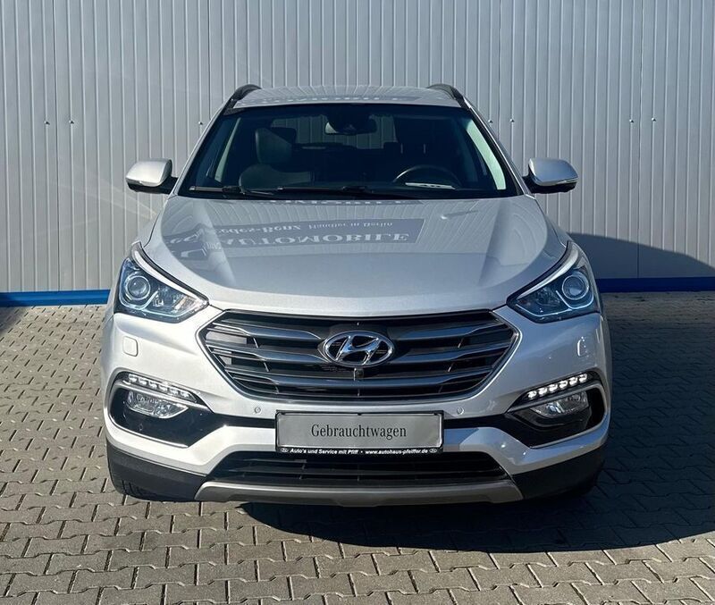 Gebraucht Hyundai Santa Fe Premium 200 PS (147 kW) 2017 Silber SUV