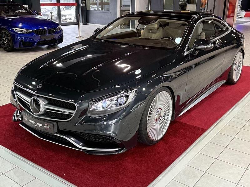 Magnetitschwarz metallic Gebraucht 2017 Mercedes S63 AMG AMG Coupé | 70.870 € (Etwas zu teuer) - Bild 1/4