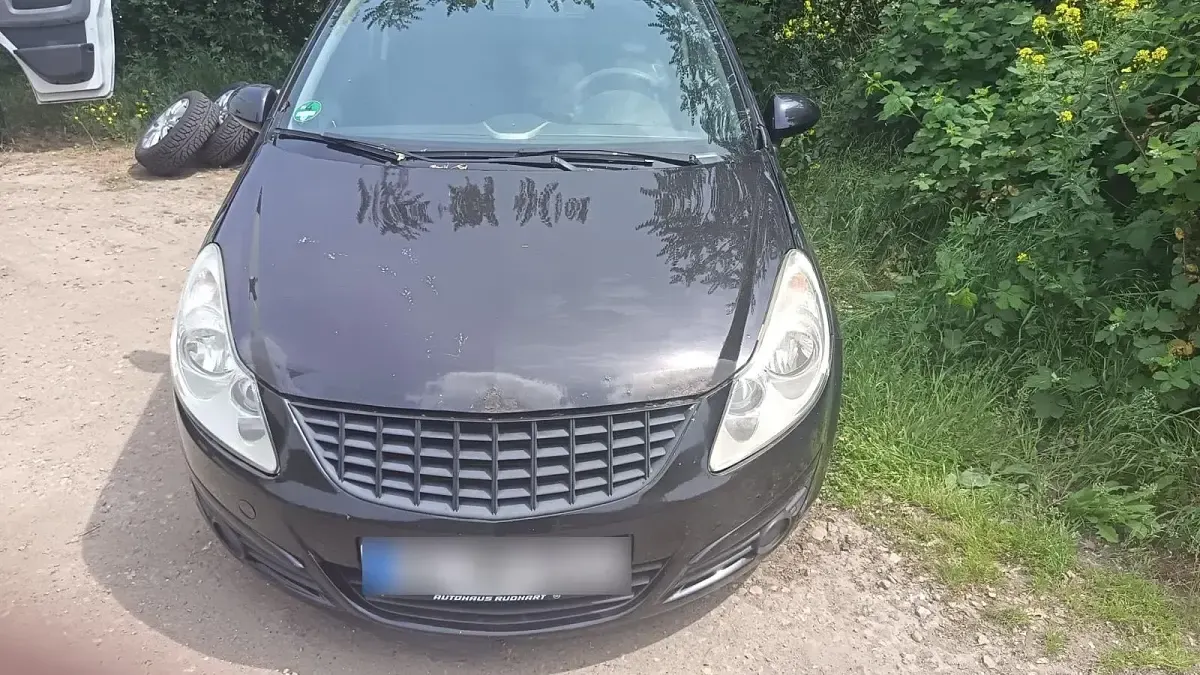 Gebraucht Opel Corsa 80 PS (58 kW) 2007 Schwarz Kleinwagen