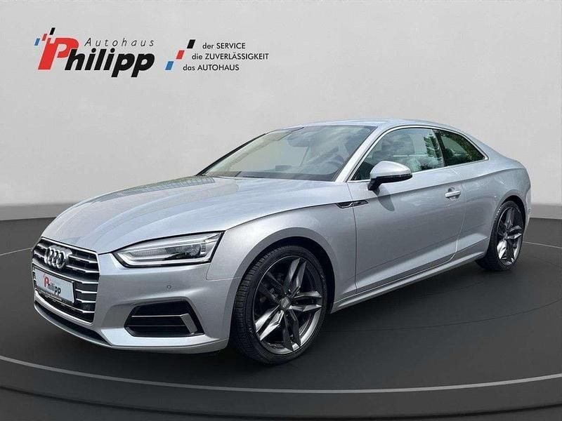 Silber Gebraucht 2018 Audi A5 Sport Coupé | 25.900 € (Fairer Preis) - Bild 1/2