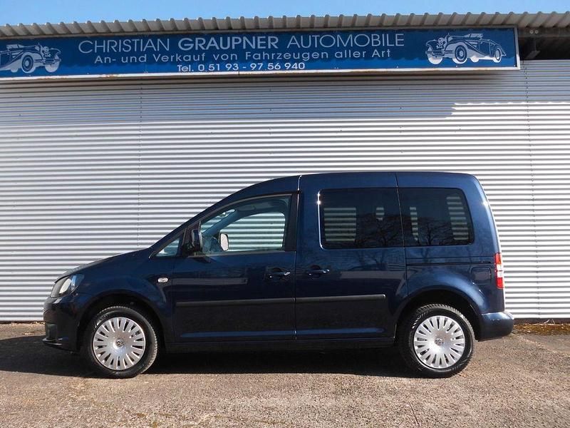 Gebraucht VW Caddy Trendline 140 PS (102 kW) 2014 Blau Van / Kleinbus