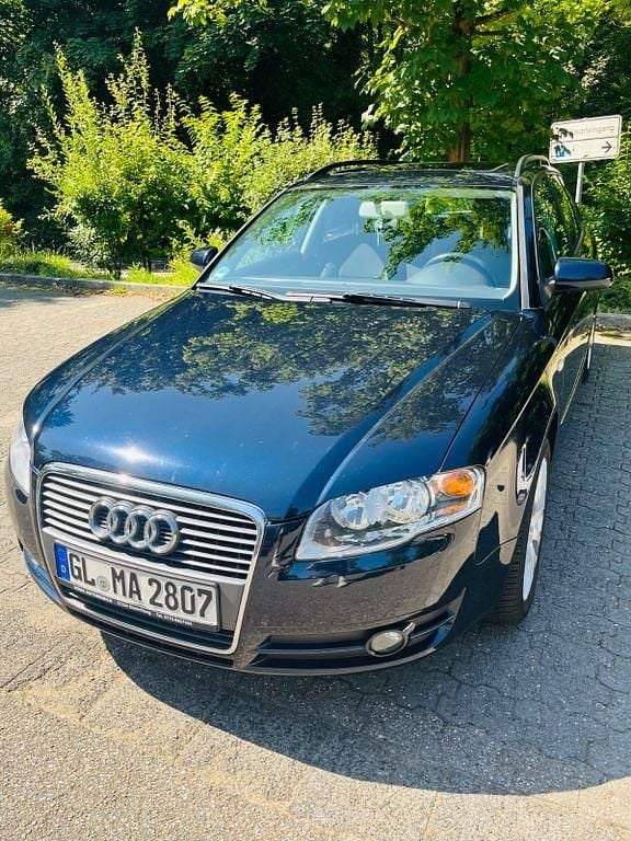 Blau Gebraucht 2008 Audi A4 Sport Limousine | 5.399 € (Superpreis) - Bild 1/4