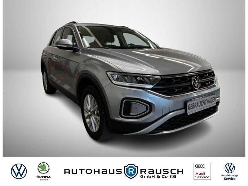 Silber Gebraucht 2024 VW T-Roc Life SUV | 28.900 € (Fairer Preis) - Bild 1/4