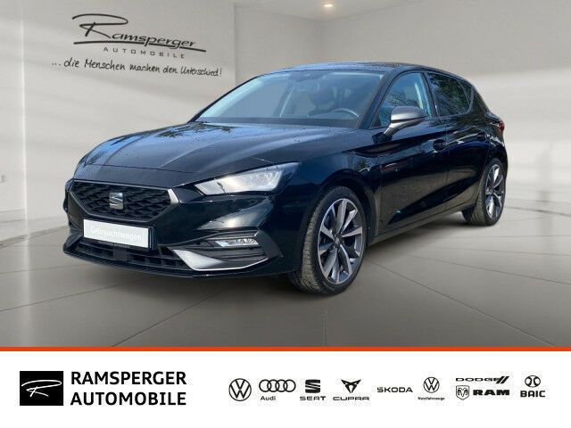Schwarz Gebraucht 2021 Seat Leon FR | 19.490 € (Guter Preis) - Bild 1/2