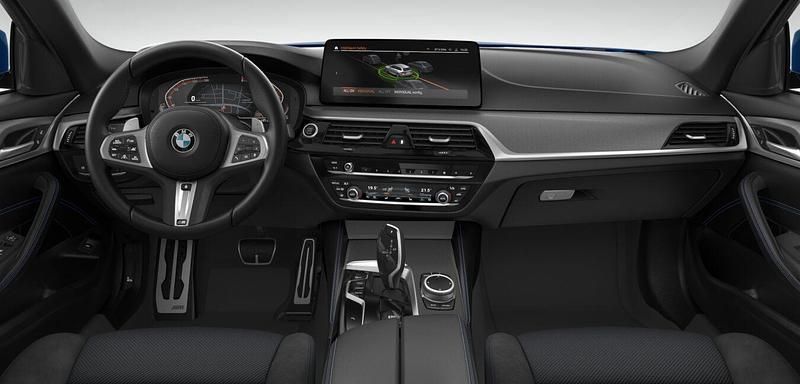 Gebraucht BMW 530 Shadowline 286 PS (210 kW) 2021 Blau Kombi