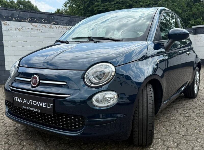 Blau Gebraucht 2020 Fiat 500 Lounge Kleinwagen | 9.999 € (Guter Preis) - Bild 1/4