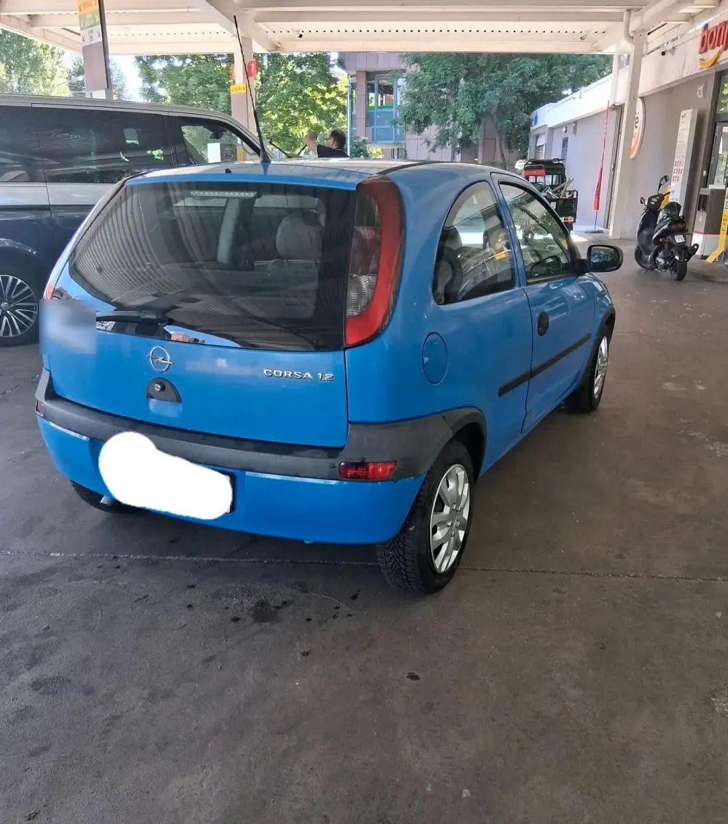 Gebraucht Opel Corsa 75 PS (55 kW) 2001 Blau Kleinwagen