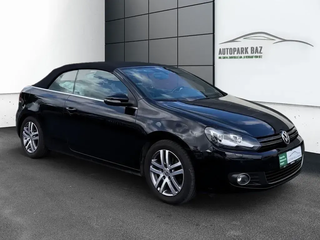 Gebraucht VW Golf Cabriolet 122 PS (89 kW) 2012 Schwarz Cabrio