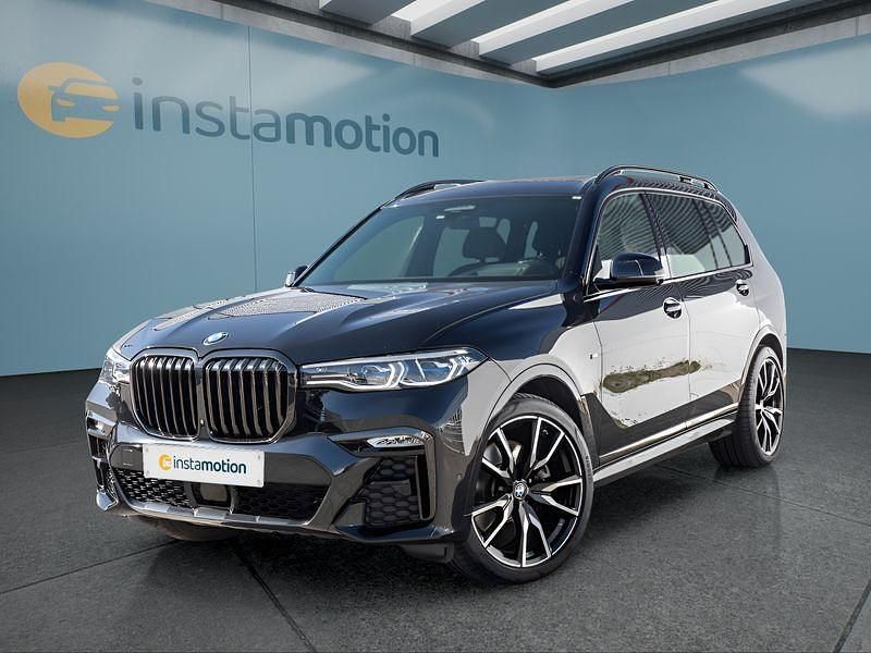 Schwarz Gebraucht 2021 BMW X7 SUV | 76.749 € - Bild 1/4