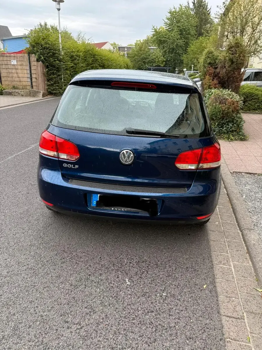 Gebraucht VW Golf VI 80 PS (58 kW) 2009 Blau Kleinwagen