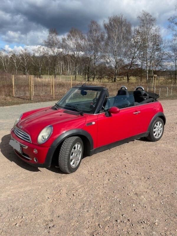 Rot Gebraucht 2006 Mini One Cabriolet Cabrio | 3.900 € (Guter Preis) - Bild 1/4