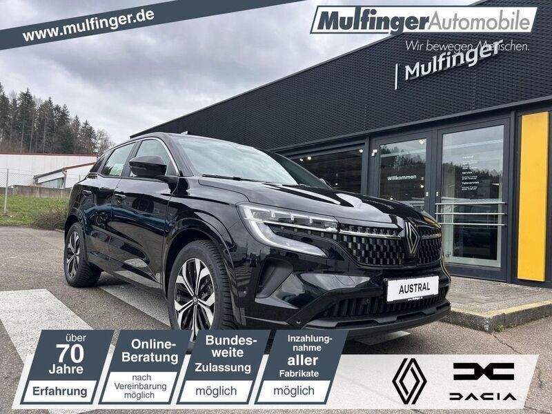 Black pearlschwarz Gebraucht 2025 Renault Austral Evolution SUV | 33.400 € (Fairer Preis) - Bild 1/4